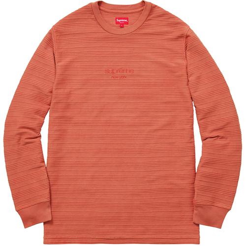 Supreme Raised Stripes L S Top (FW16)