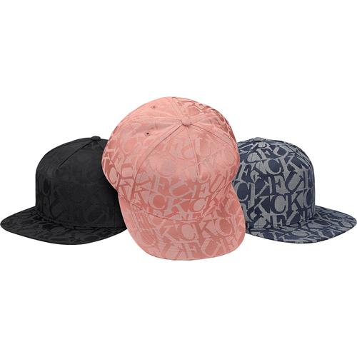 Supreme Fuck Jacquard 5-Panel (FW17) - $48