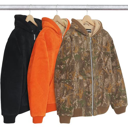 Supreme Hooded Suede Work Jacket (FW17) - $588