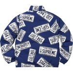 Supreme License Plate Puffy Jacket (FW17)