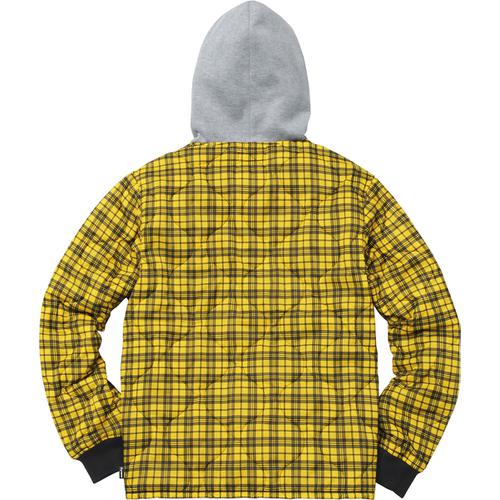 Supreme Quilted Liner Hooded Jacket (FW17) - $178