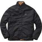 Supreme Leopard Fleece Reversible Jacket (FW17)