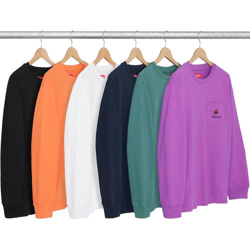 Supreme Sacred Heart L S Pocket Tee (FW17) - $88