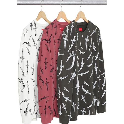 Supreme Daggers L S Top (FW17) - $110