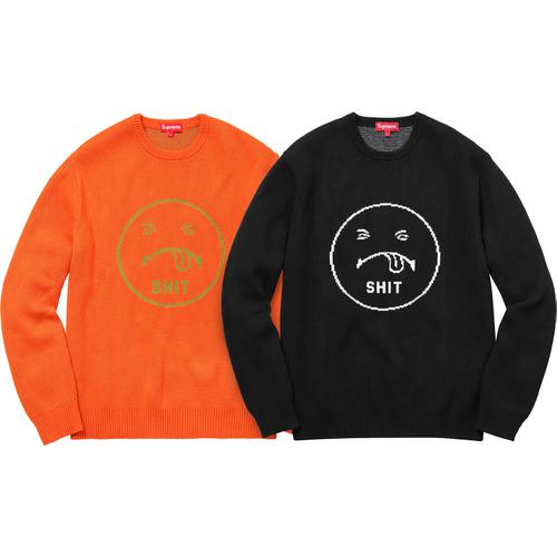 Supreme Shit Sweater (FW17) - $148
