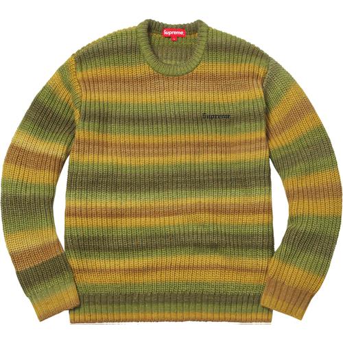 Supreme Ombre Stripe Sweater (FW17) - $148