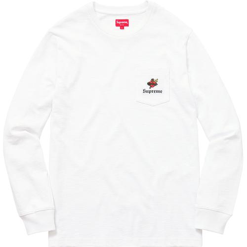Supreme Sacred Heart L S Pocket Tee (FW17) - $88
