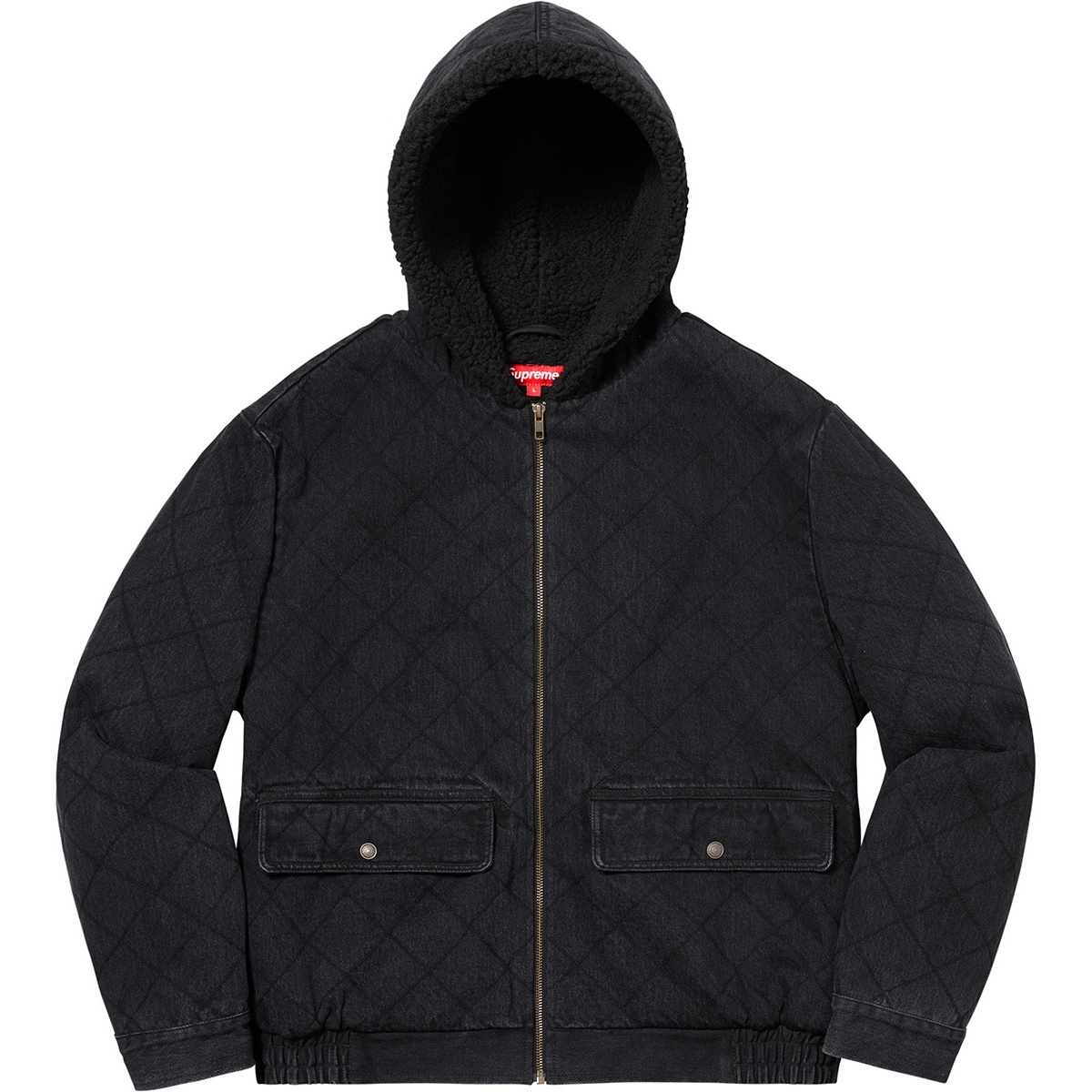 Supreme Quilted Denim Pilot Jacket (FW18) - $198
