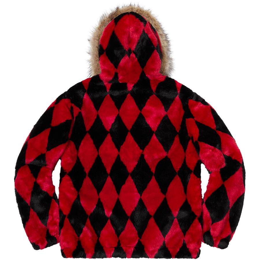Supreme Diamond Faux Fur Jacket (FW18) - $398