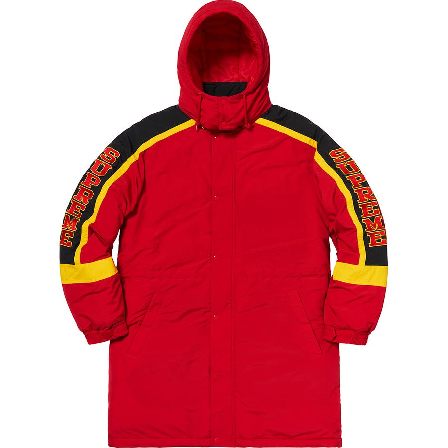 Supreme Sleeve Logo Sideline Parka (FW18) - $238