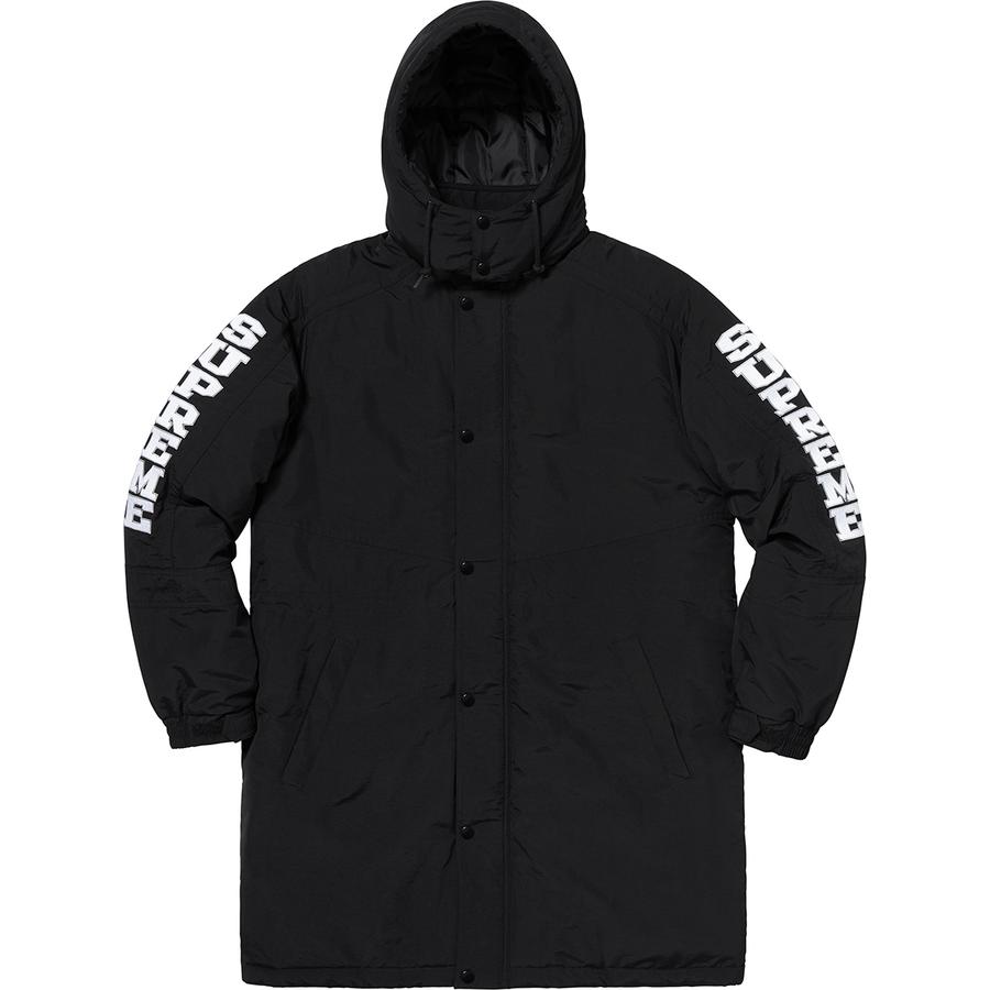 Supreme Sleeve Logo Sideline Parka (FW18) - $238