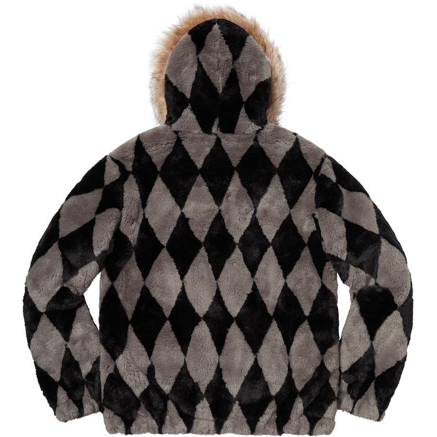 Supreme Diamond Faux Fur Jacket (FW18) - $398