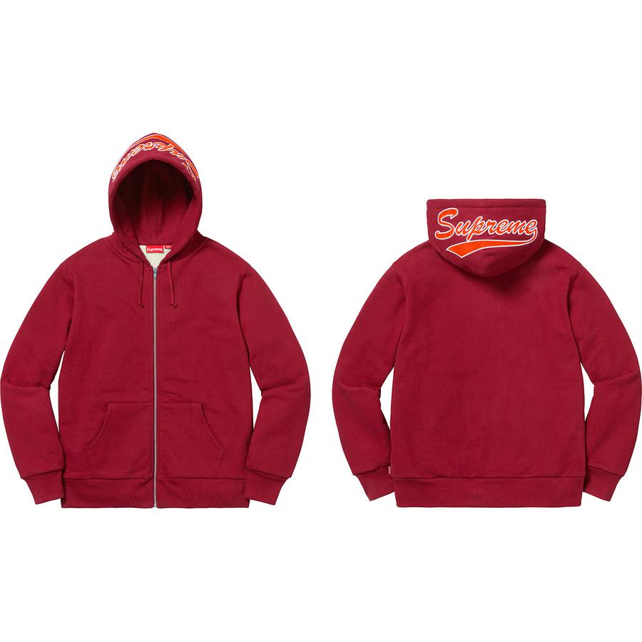 Supreme Thermal Zip Up Sweatshirt (FW18) - $198