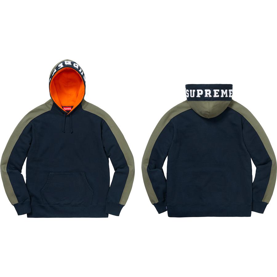 Supreme Paneled Hooded Sweatshirt (FW18) - $158