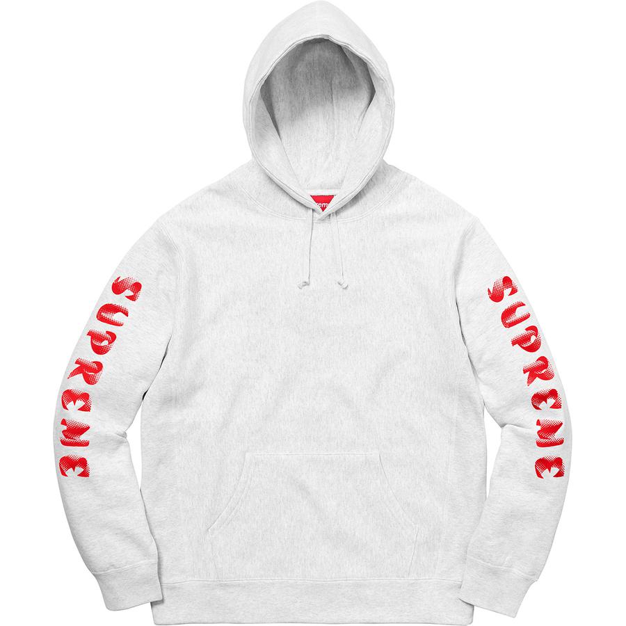 Supreme Gradient Sleeve Hooded Sweatshirt (FW18) - $158