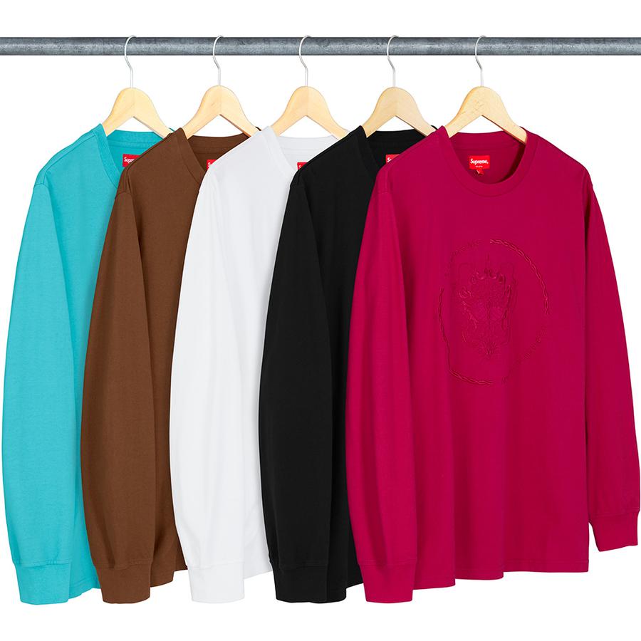 Supreme Crest L S Top releasing on Week 3 for fall winter 2018