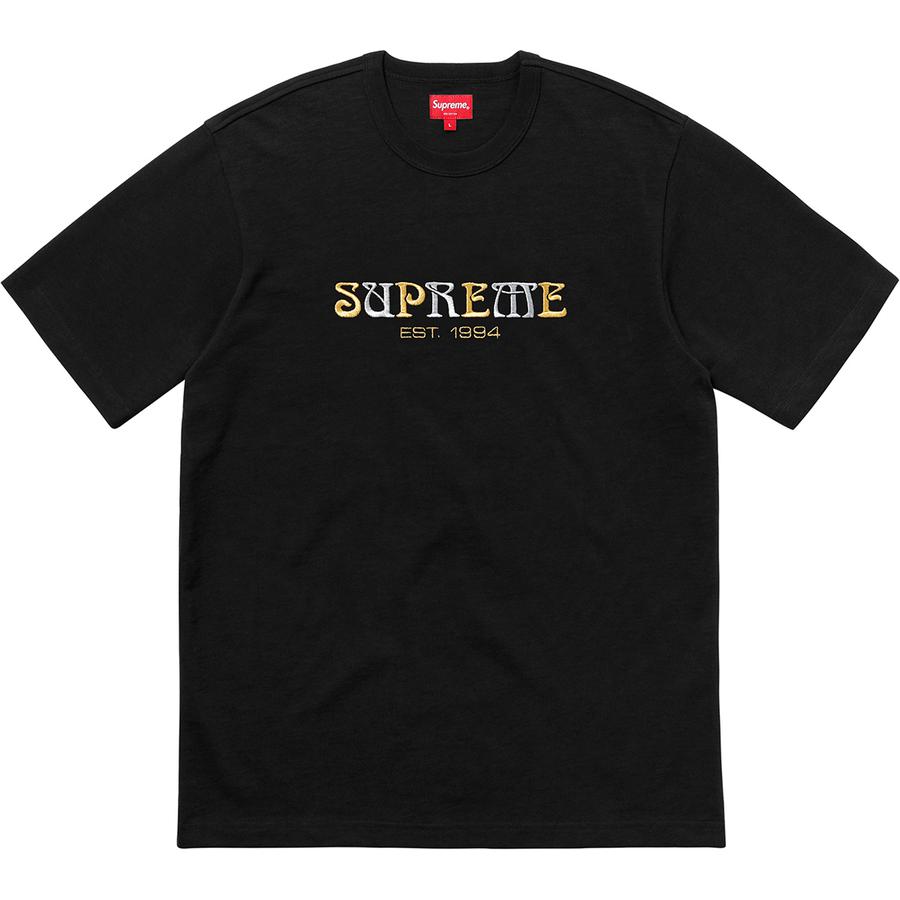 Supreme Nouveau Logo Tee (FW18) - $78