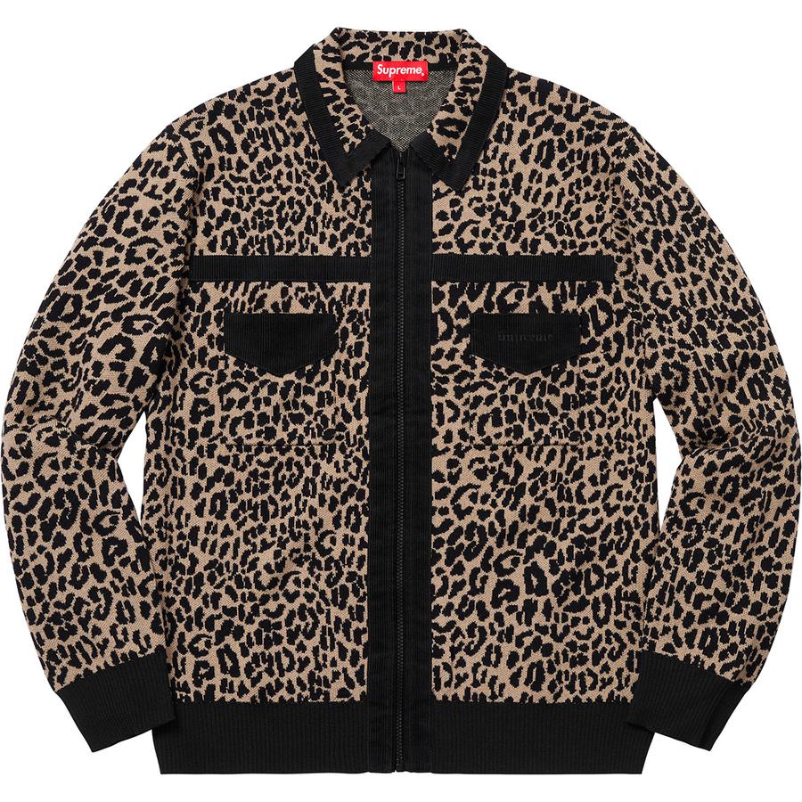 Supreme Corduroy Detailed Zip Sweater (FW18) - $158