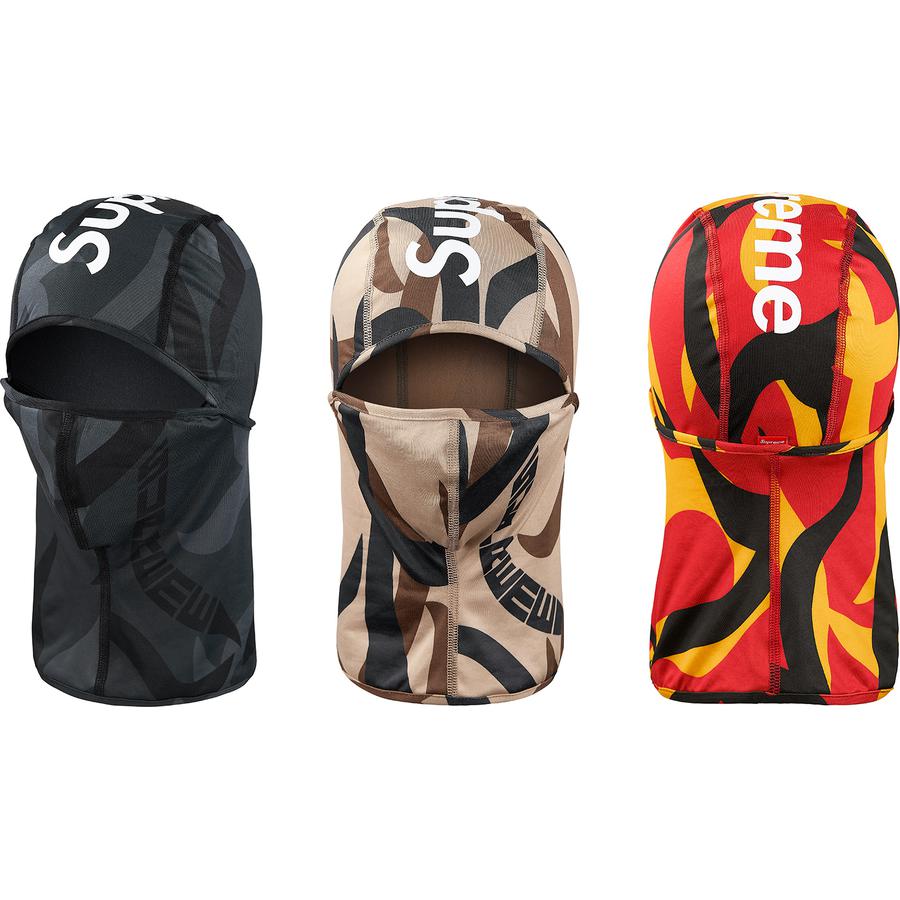Supreme *INSTORE ONLY* Tribal Camo Balaclava (FW19) - $44