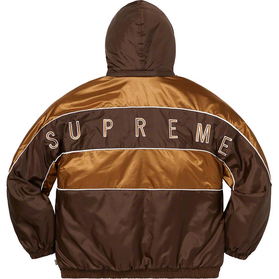 Supreme Sports Piping Puffy Jacket (FW19) - $198