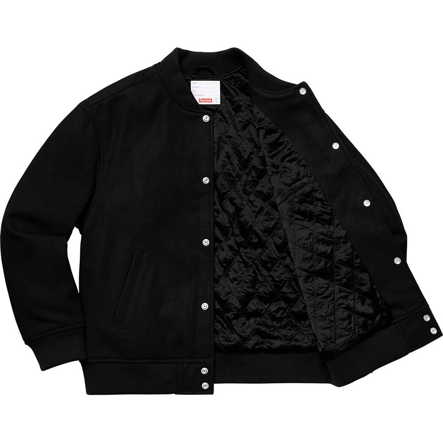 Supreme Delta Logo Varsity Jacket (FW19) - $338