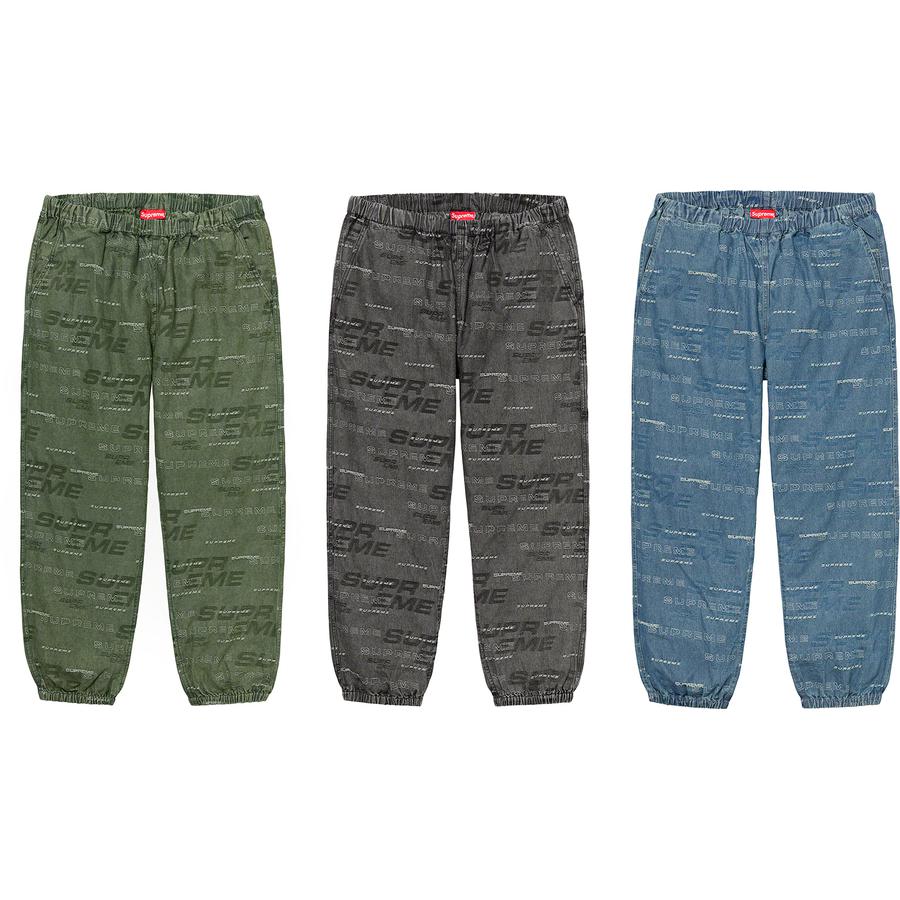 Supreme Dimensions Logo Denim Skate Pant (FW19) - $138