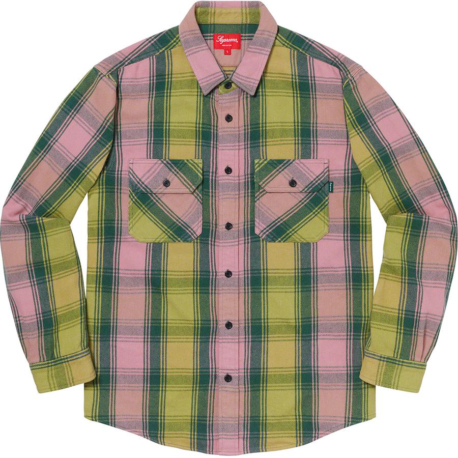 Supreme Heavyweight Flannel Shirt (FW19) - $128