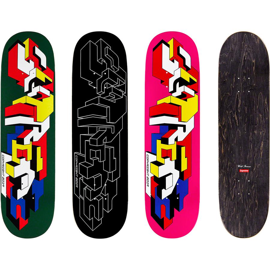 Supreme Delta Logo Skateboard (FW19) - $50