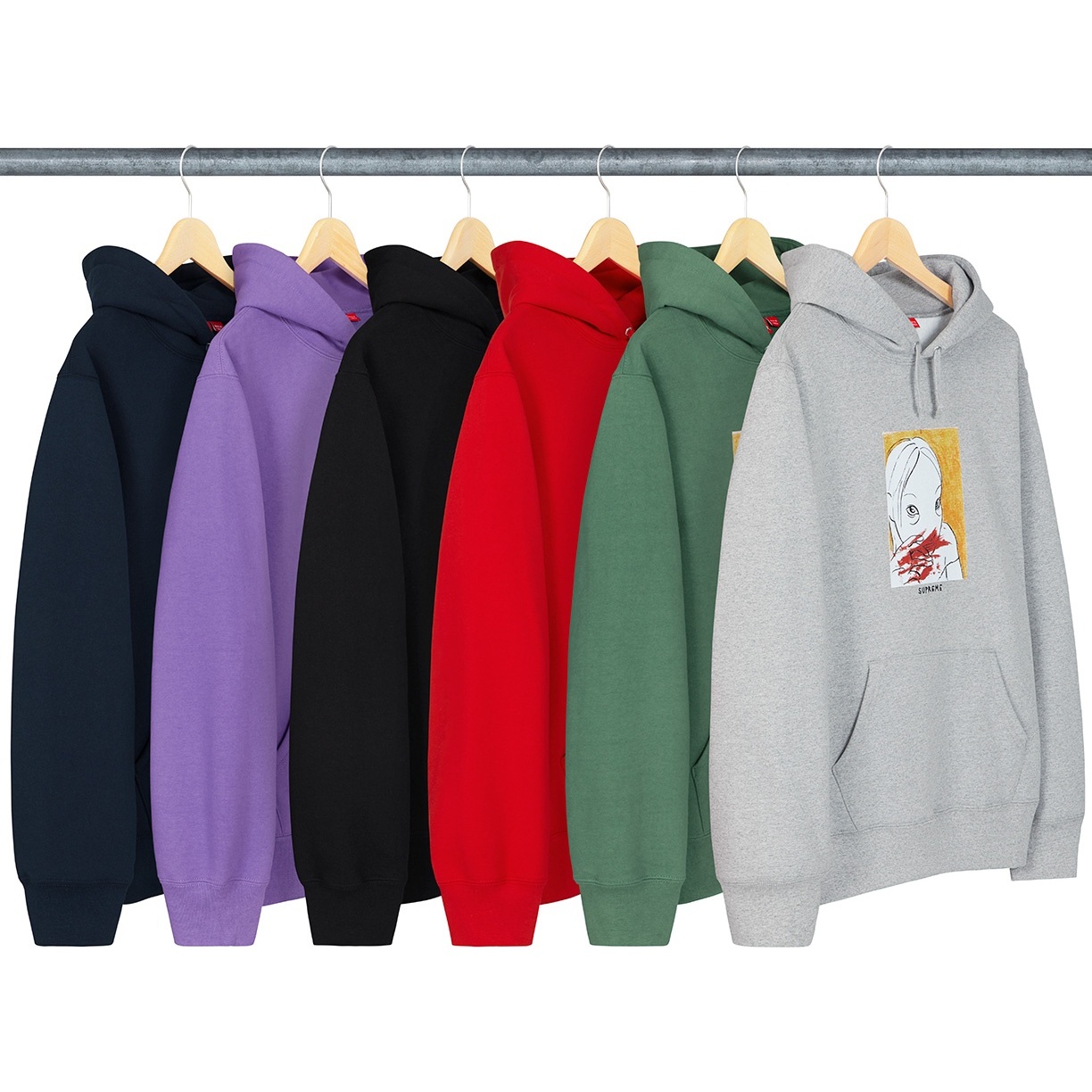 Supreme Nose Bleed Hooded Sweatshirt (FW19) - $168