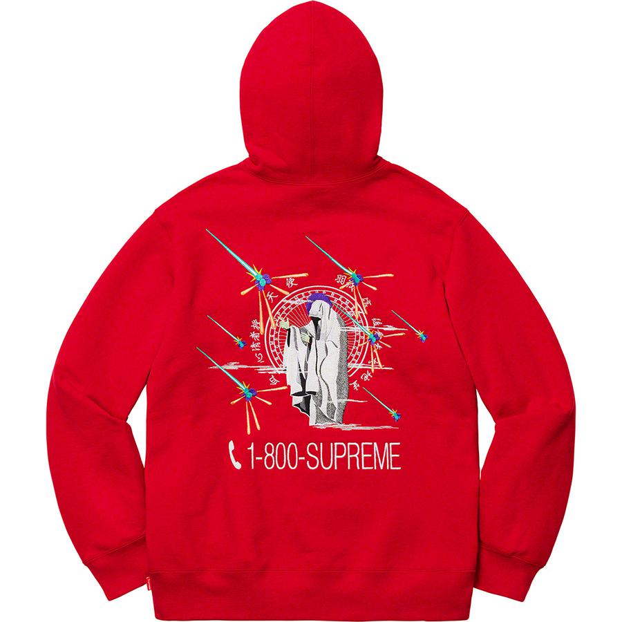 Supreme 1-800 Hooded Sweatshirt (FW19) - $168
