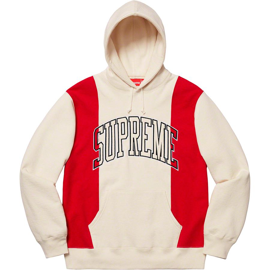 Supreme Paneled Arc Hooded Sweatshirt (FW19) - $168