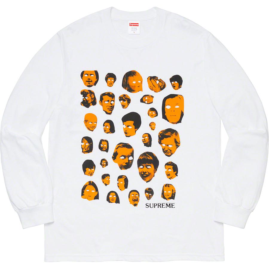 Supreme Faces L S Tee releasing on Week 1 for fall winter 2019
