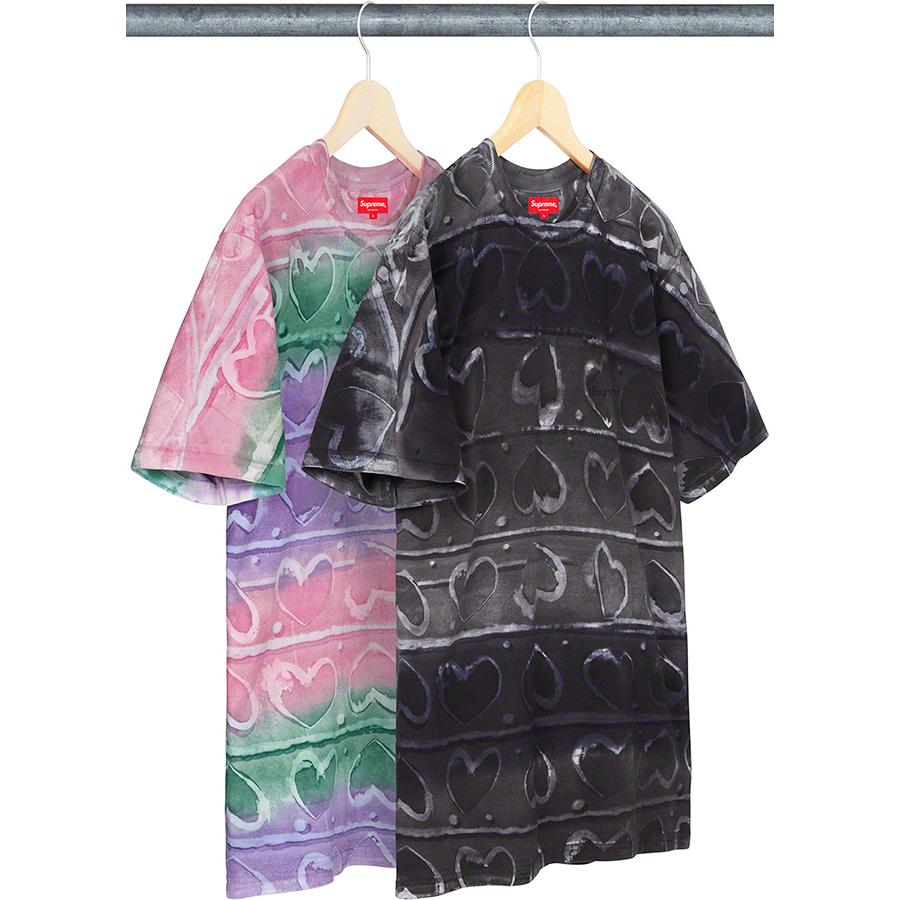 Supreme Hearts Dyed S S Top (FW19) - $68