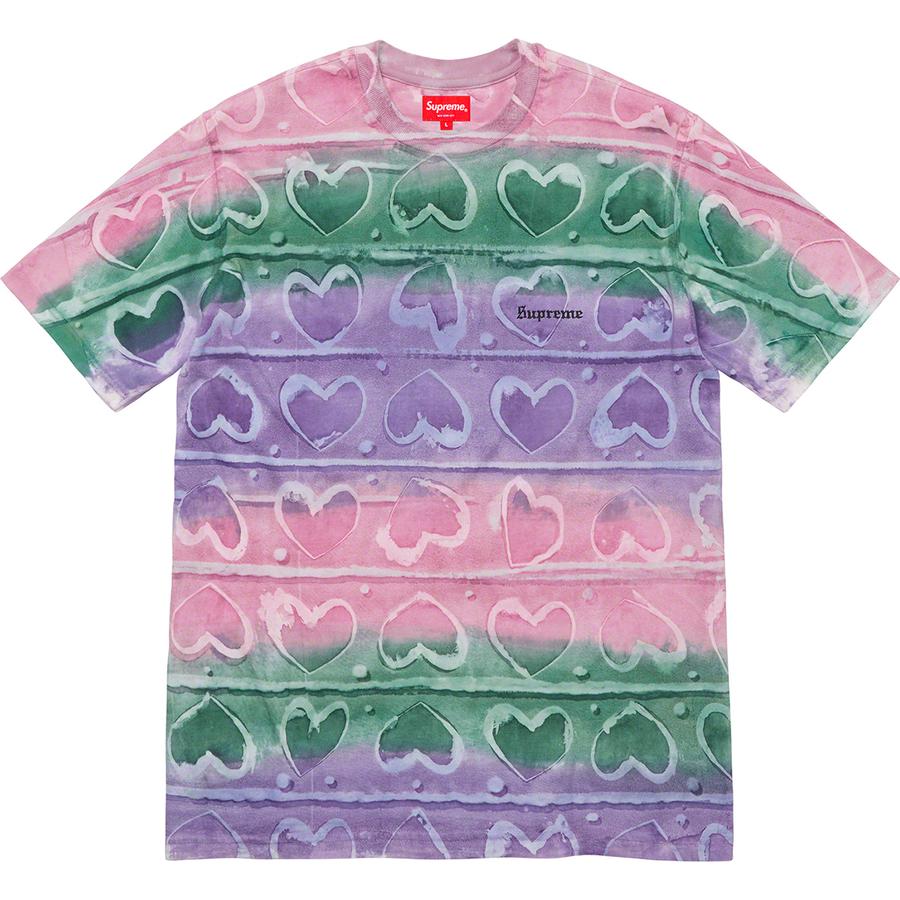 Supreme Hearts Dyed S S Top (FW19) - $68