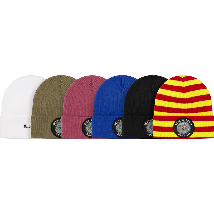 Supreme World Peace Beanie (FW20) - $36