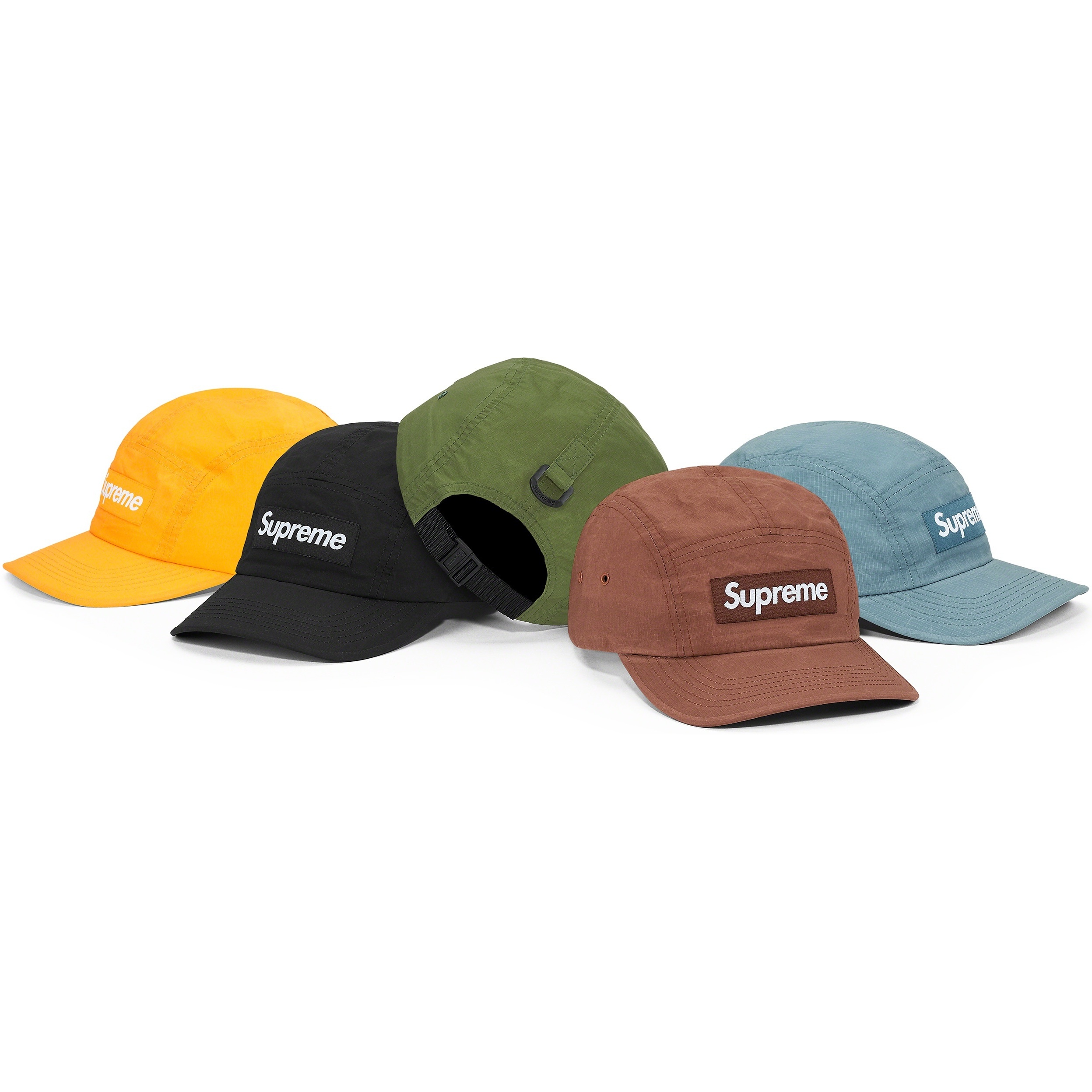 Supreme Dry Wax Cotton Camp Cap (FW20) - $54