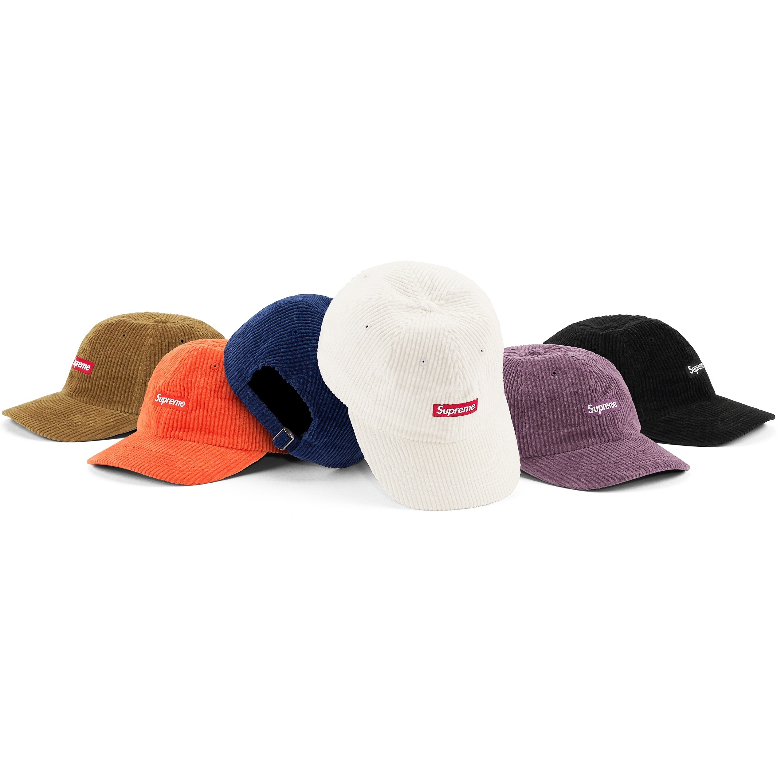 Supreme Ripple Corduroy Small Box 6-Panel releasing on Week 12 for fall winter 2020