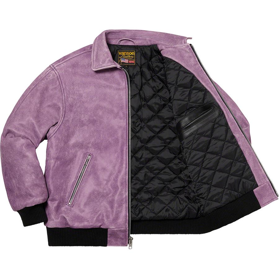 Supreme Supreme Vanson Leathers Worn Leather Jacket (FW20) - $798