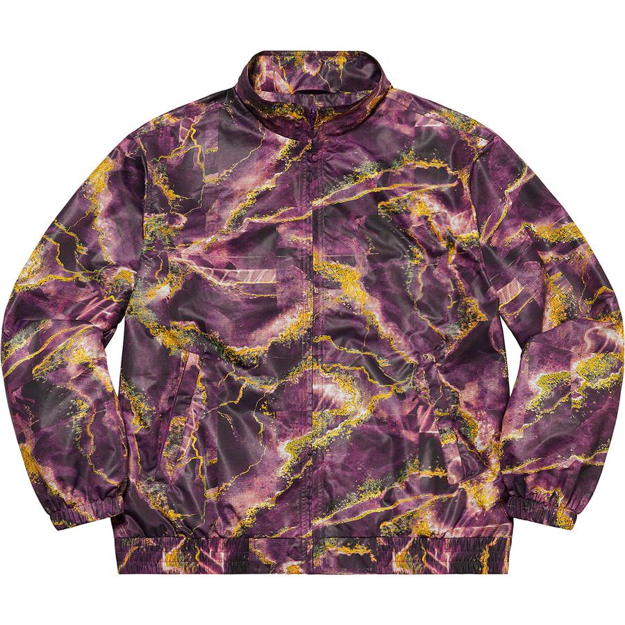 Supreme Marble Track Jacket (FW20) - $158