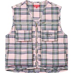Supreme Tartan Flannel Cargo Vest (FW20)