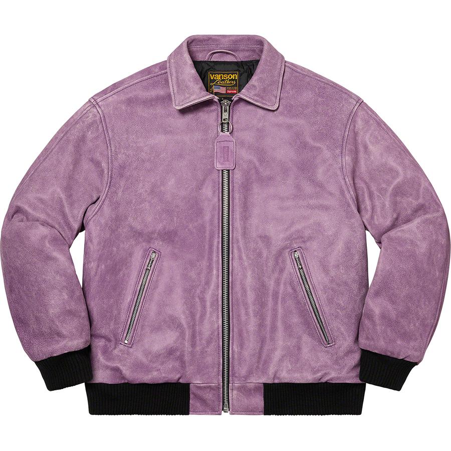 Supreme Supreme Vanson Leathers Worn Leather Jacket (FW20) - $798