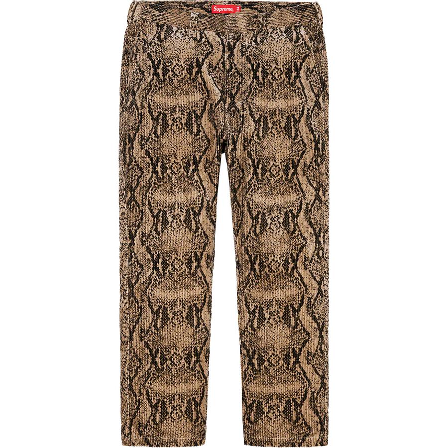 Supreme Corduroy Flight Pant (FW20) - $148