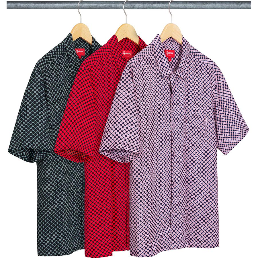 Supreme Compact Dot Rayon S S Shirt (FW20) - $128