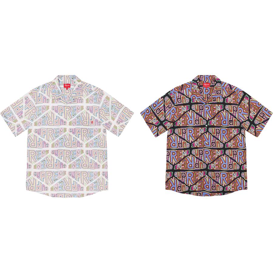 Supreme Perspective Rayon S S Shirt (FW20) - $138