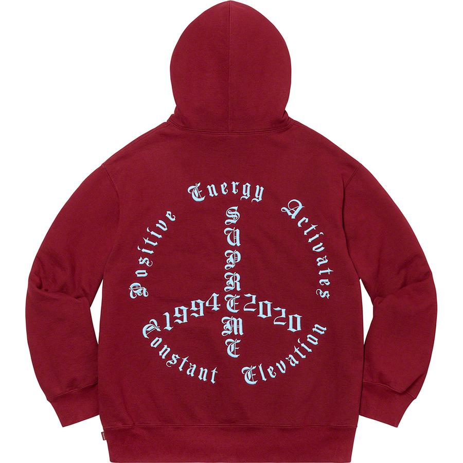 Supreme Peace Hooded Sweatshirt (FW20) - $168