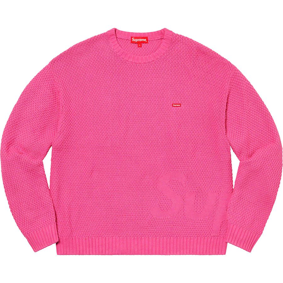 Supreme Textured Small Box Sweater (FW20) - $138