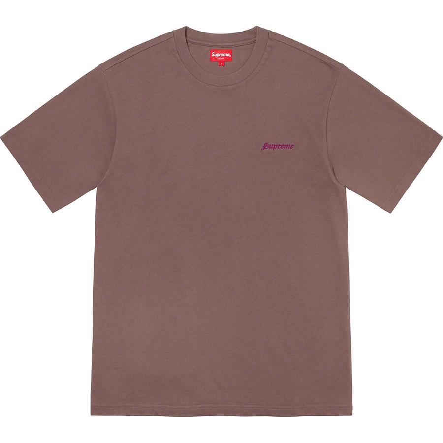 Supreme Washed S S Tee (FW20) - $58