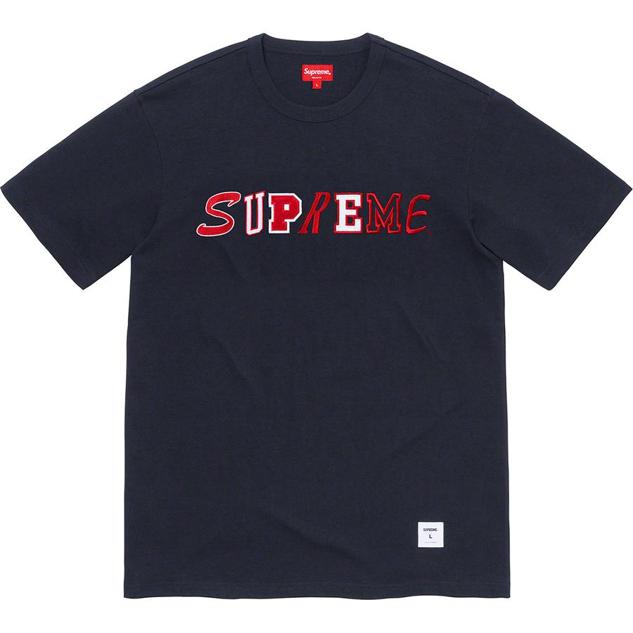 Supreme Collage Logo S S Top (FW20) - $78
