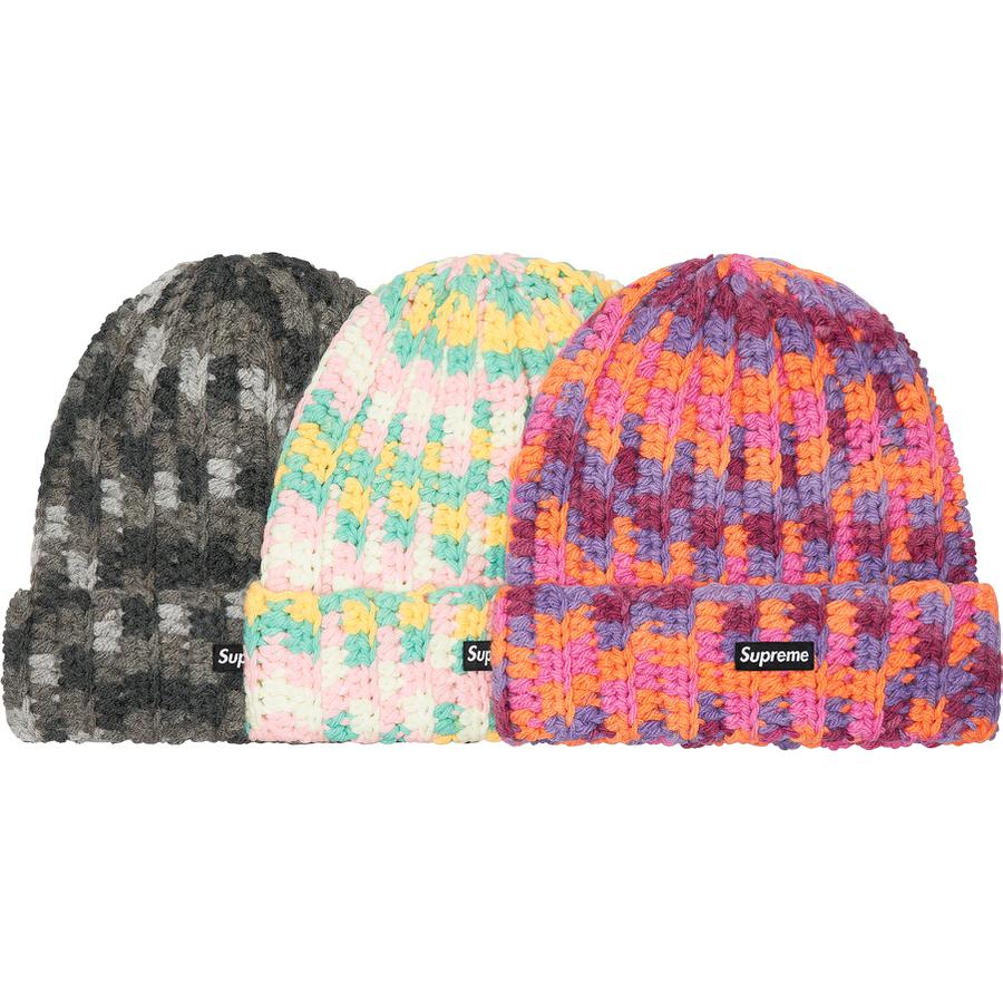 Supreme Crochet Beanie releasing on Week 10 for fall winter 2021