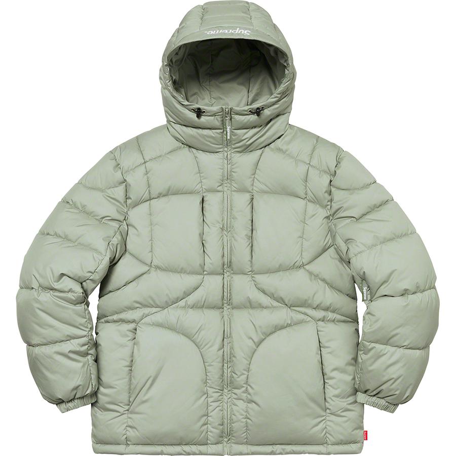 Supreme Warp Hooded Puffy Jacket (FW21) - $298